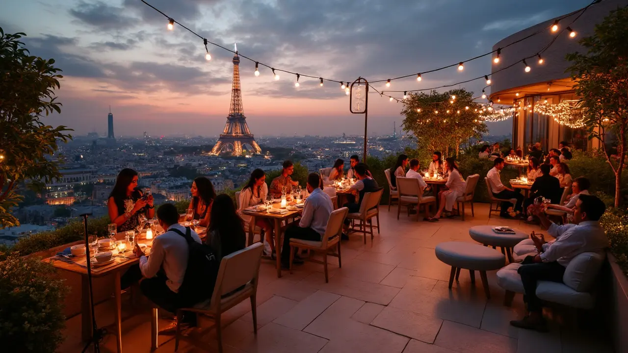 Nighttime Hotspots With a View