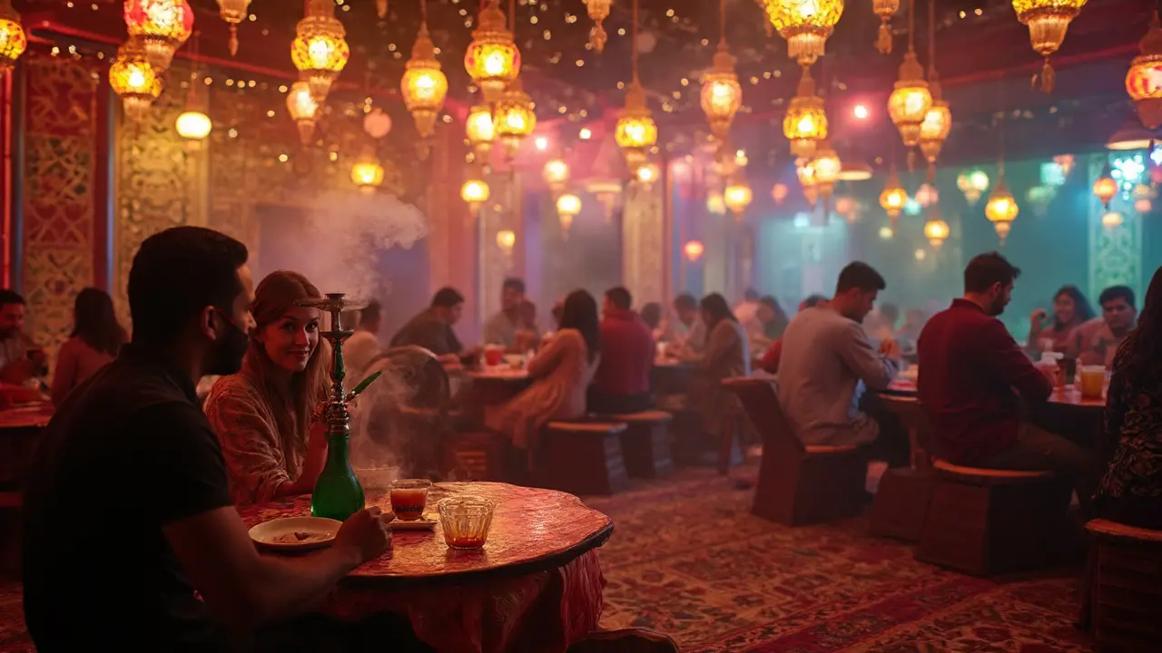 Chill and Social: Lounges, Shisha, and Live Music