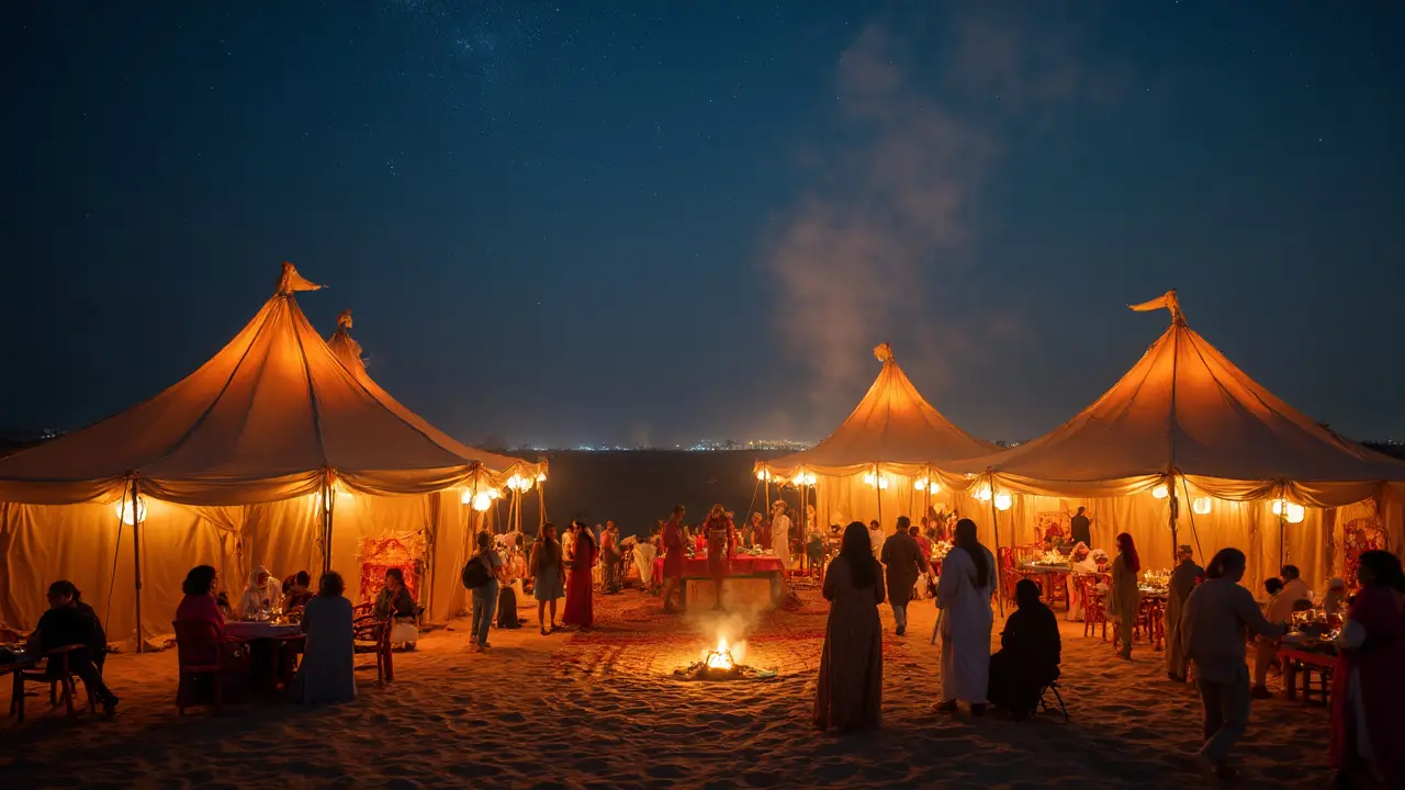 Desert Evenings: Nightlife Beyond the City