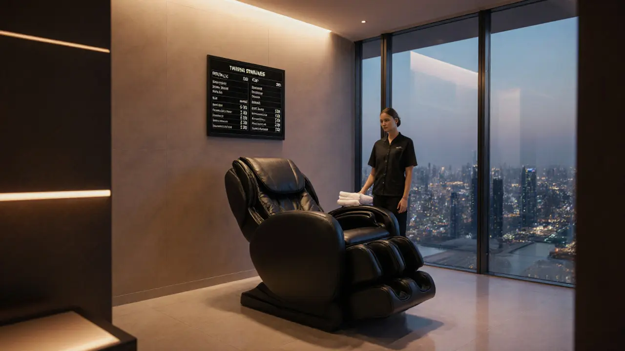 What Does a 30‑Minute Chair Massage Typically Cost?